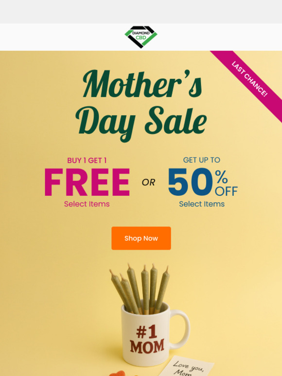 💌 Last Chance for Mother's Day Savings!
