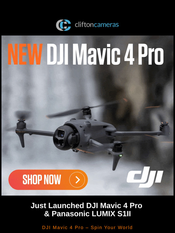 DJI Mavic 4 Pro 🚨 Panasonic LUMIX S1II