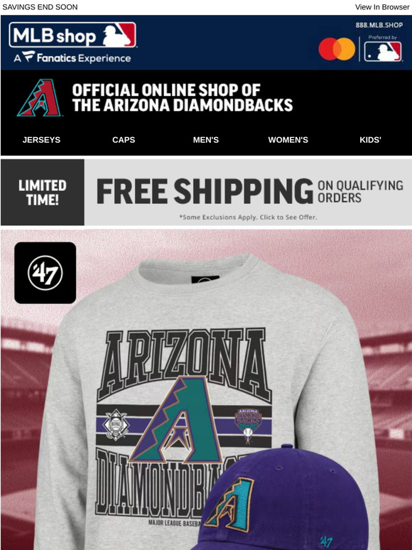 Featured Brand Of The Day: D-backs '47 Gear Is 25% Off!