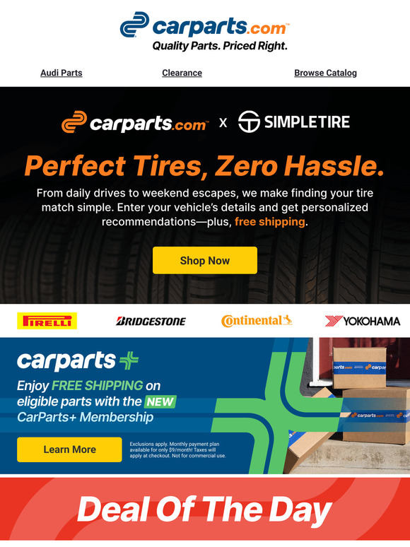 Tire Shopping Minus Shipping Fees 🙌