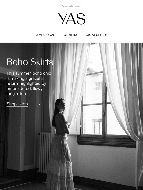 Boho skirts