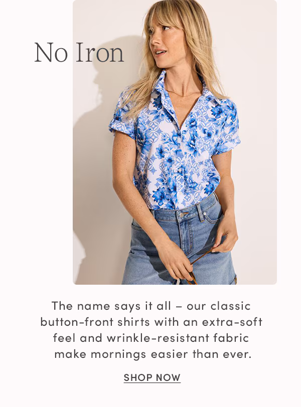 SHOP NO IRON
