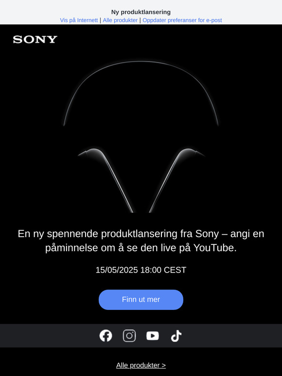 Spennende nyheter kommer snart.