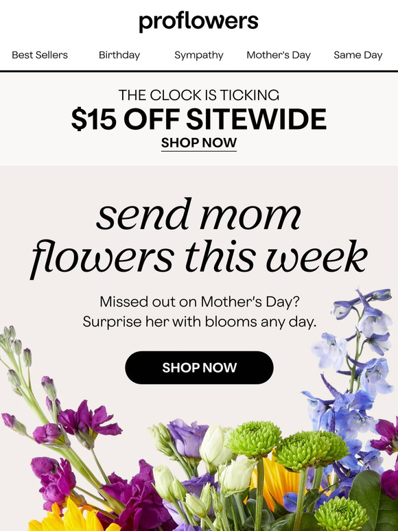 Gifts Mom will Still Love! Save $15 Today!