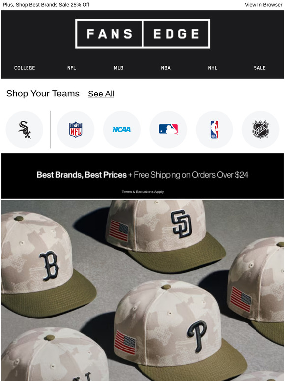 MLB New Arrivals Are Here >>