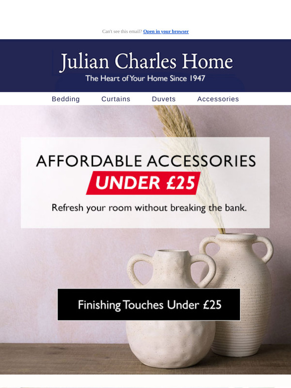 Refresh any room for under £25!