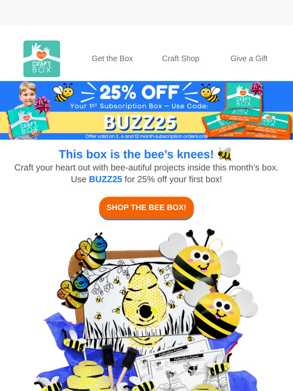 Look at What is Still Buzzing Around! 🐝 25% Off Your First Box!