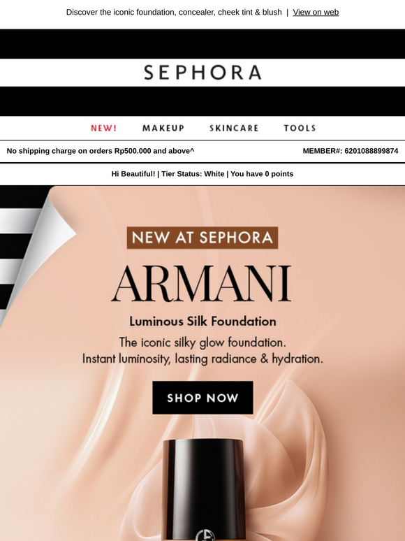 Armani Makeup Collection is here! ✨
