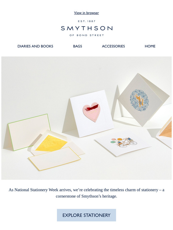 A celebration of stationery