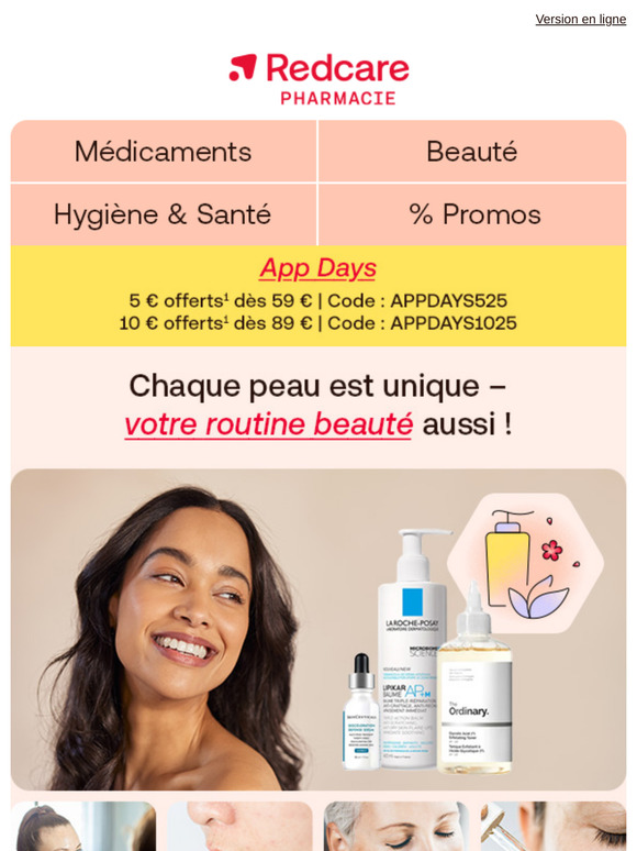 🤩 Nouveau : des soins adaptés à votre peau en un seul clic !
