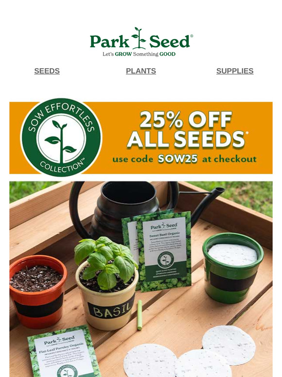 Effortless Gardening– 25% OFF!
