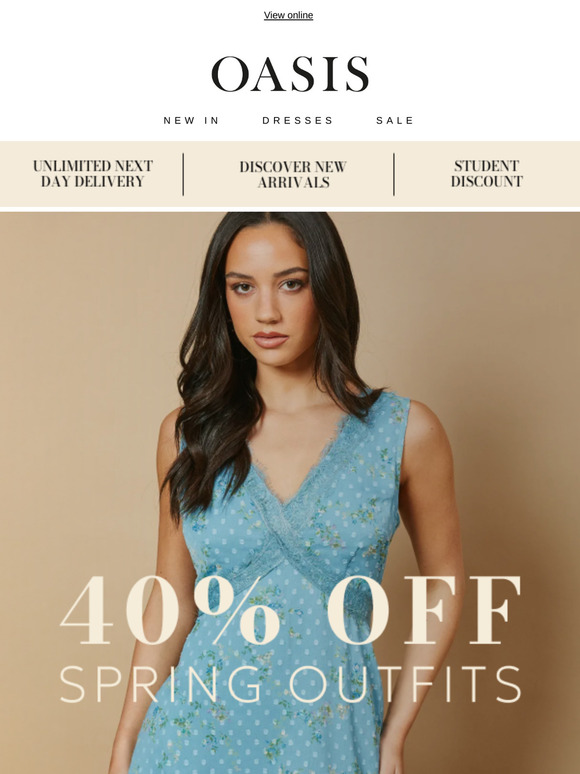 40% Off Spring Outfits 🧡