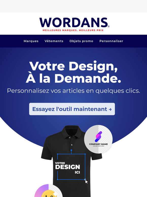 Concevez à votre façon—Rapide et Facile 👕✨