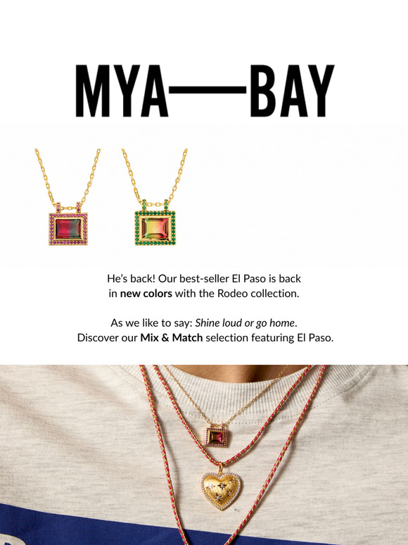 New In｜El Paso necklaces 🌈