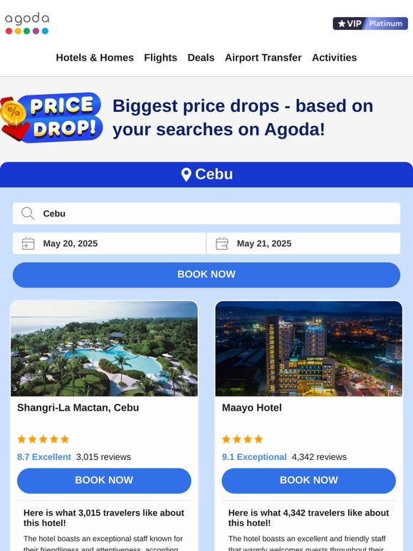 —, top price drops in Cebu, selected for you!