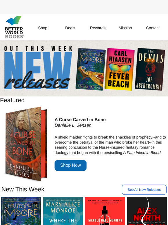 Treat Yourself to This Week's New Releases 🛍️
