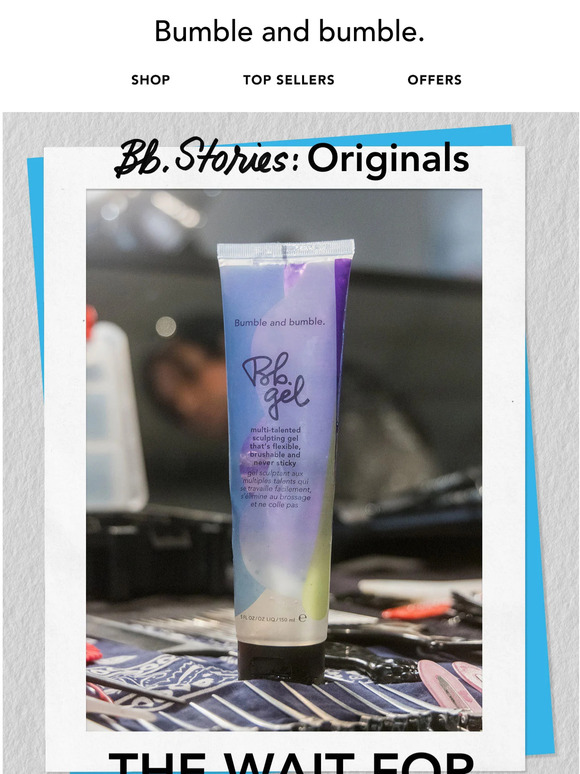 Bb.Gel, it’s a Bb.Original — and a classic.