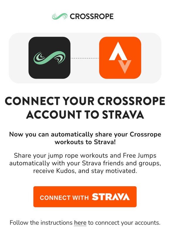 Crossrope 🤝 Strava