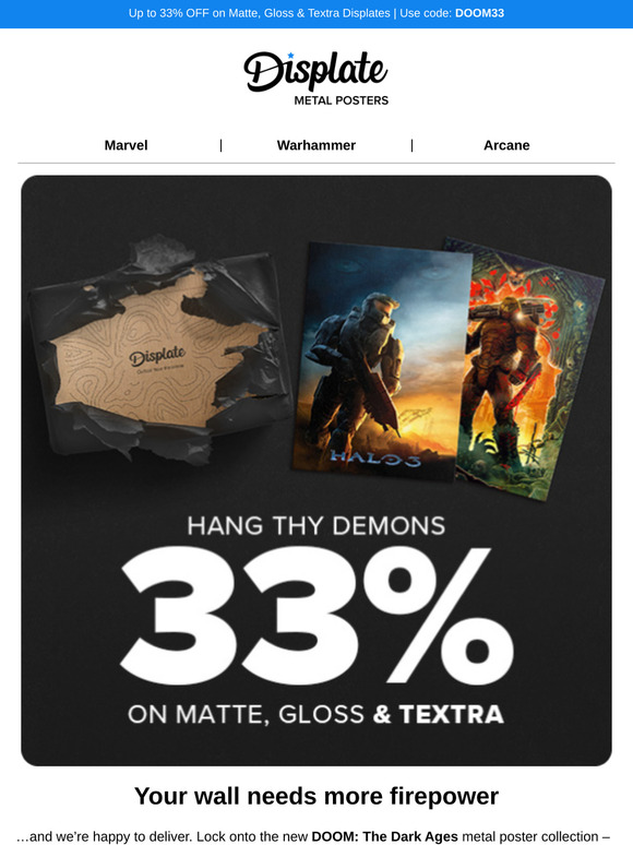 Raise hell, then hang it 🔥33% OFF