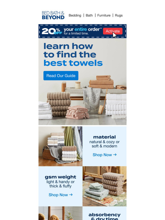 Looking for new towels? 🛀