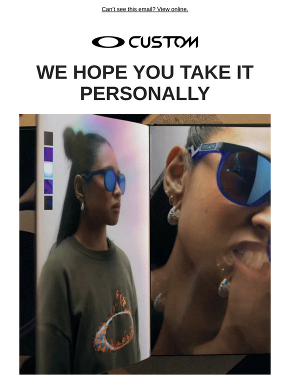 Get Your All-New Oakley Custom Sunglasses