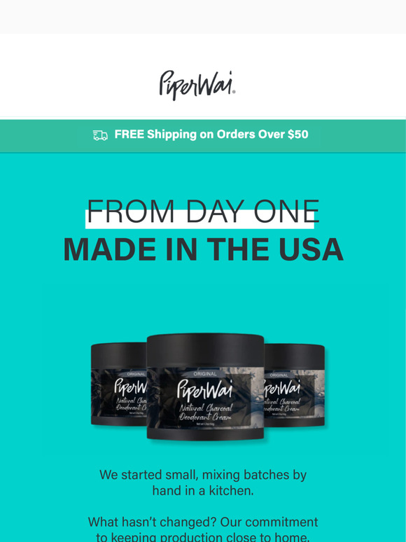 Proudly Made in the USA 🇺🇸 (Since Day 1)