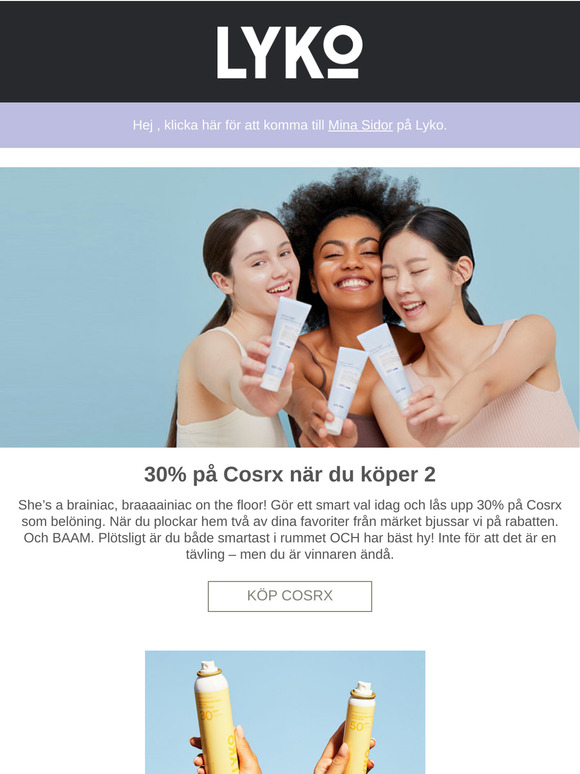 Psst! Så får du 30% på Cosrx