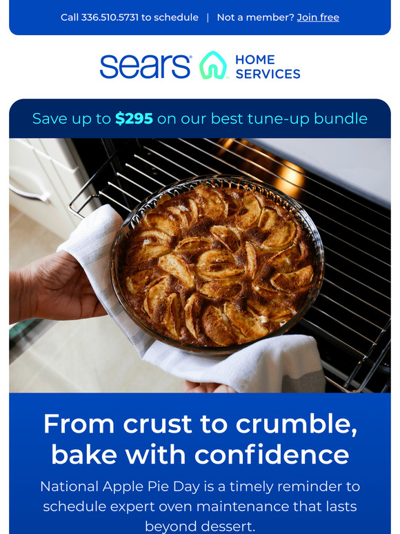 Let your oven shine for Apple Pie Day