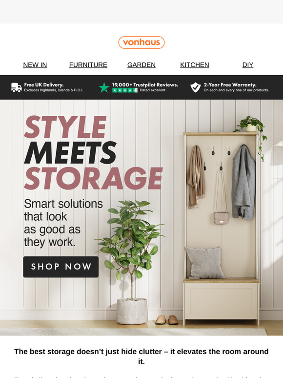✨ Design-led storage you’ll love 🧡