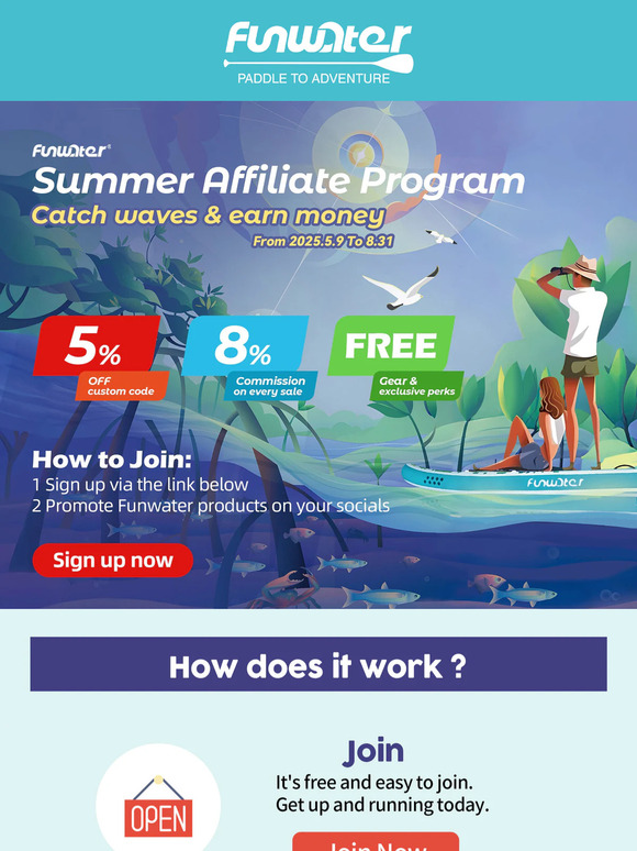 💰Earn While You Paddle – Summer Affiliate Spots Open!