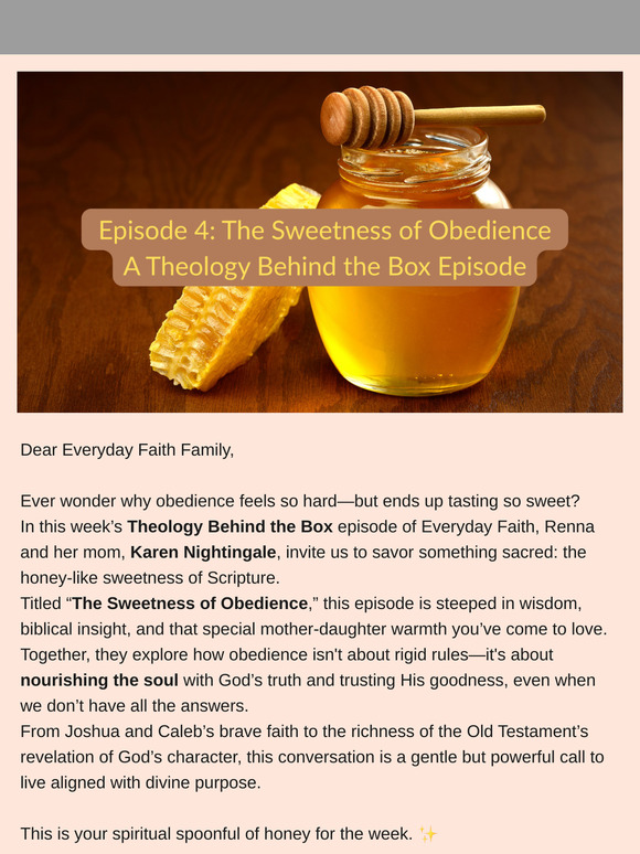 🍯 Obedience Never Tasted So Sweet