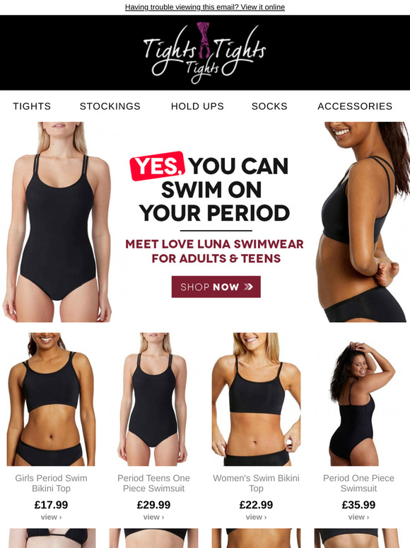 Yes, You Can Swim on Your Period - Meet Love Luna Swimwear For Adults & Teens