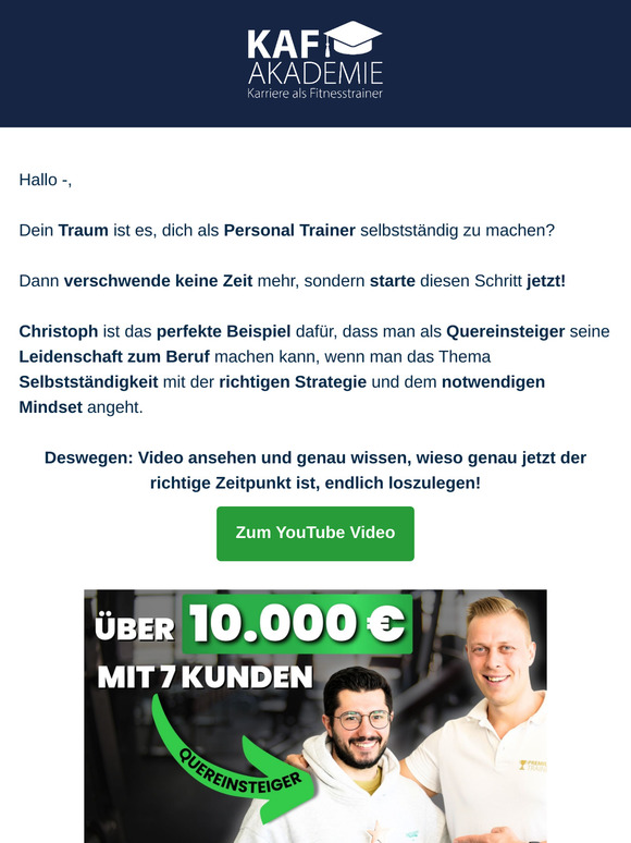 Mit nur wenigen Kunden zum fünfstelligen Umsatz!