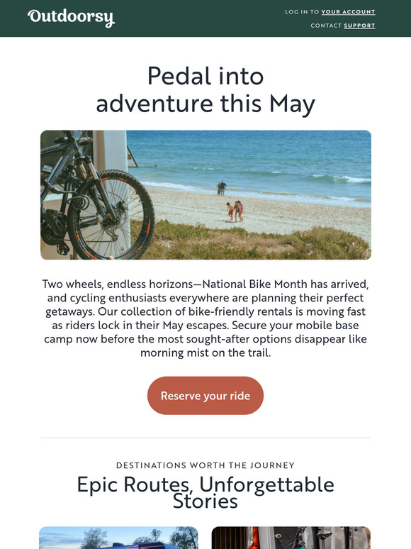 May is for Mountain Bikes, Meandering Trails & Memories