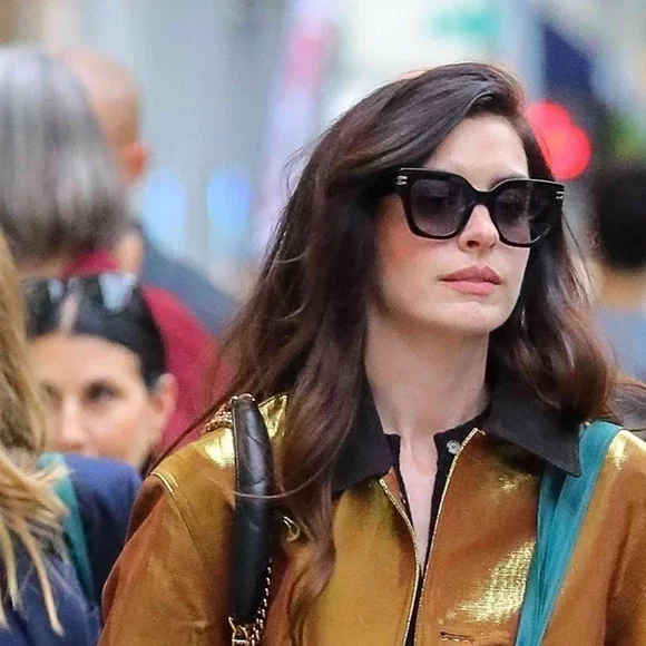 Anne Hathaway Wore the Effortlessly Chic Denim Style Nicole Kidman Is All Over