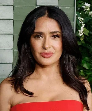 Salma Hayek Poses Completely Naked Except For Sheer Chainmail Bikini Bottoms 