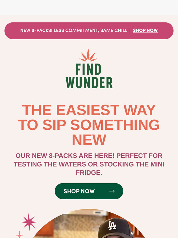 Meet the new Find Wunder 8-pack! 🥳