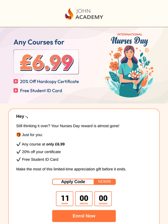 Last Chance to Claim Your Nurses Day Rewards
