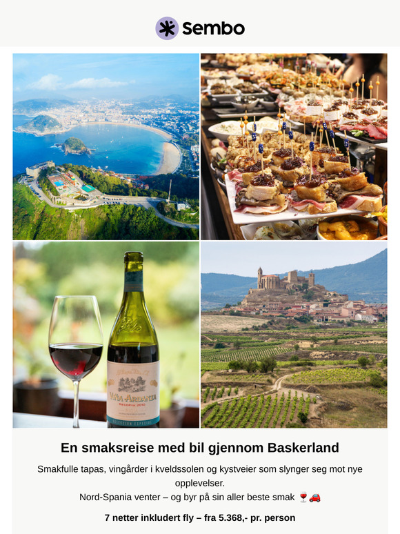 Bli med på en smaksreise gjennom Baskerland 🚗🍷