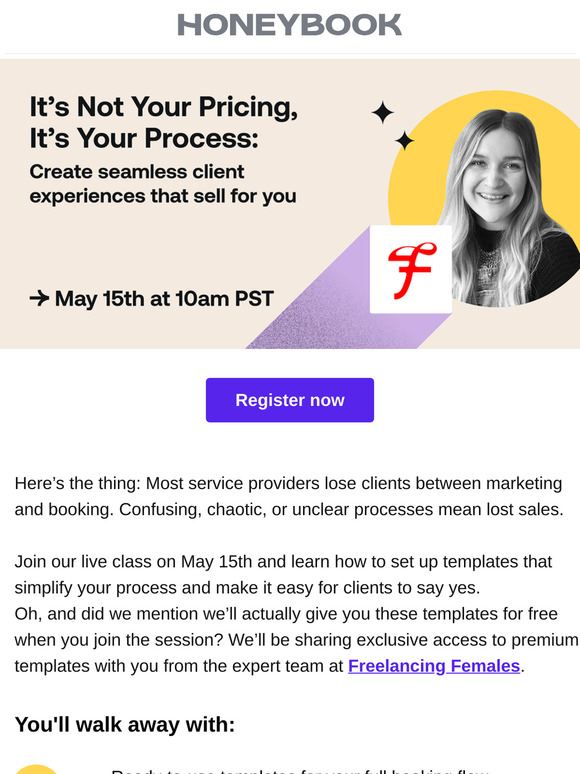 You're invited: Stop Ghosting. Start Converting