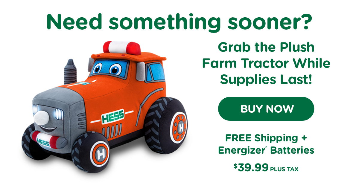 Plush Farm Tractor - Buy Now!