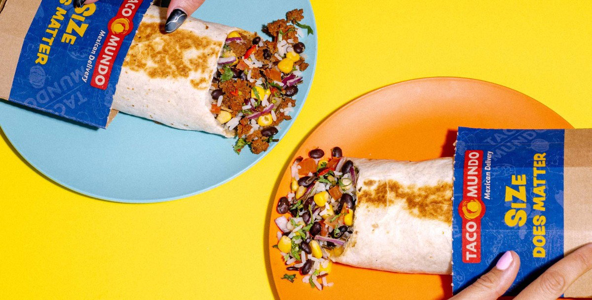 Krijg 2 Burritos voor de prijs van 1