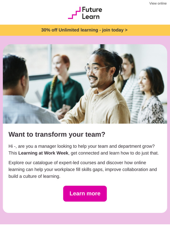 —, want to transform your team?
