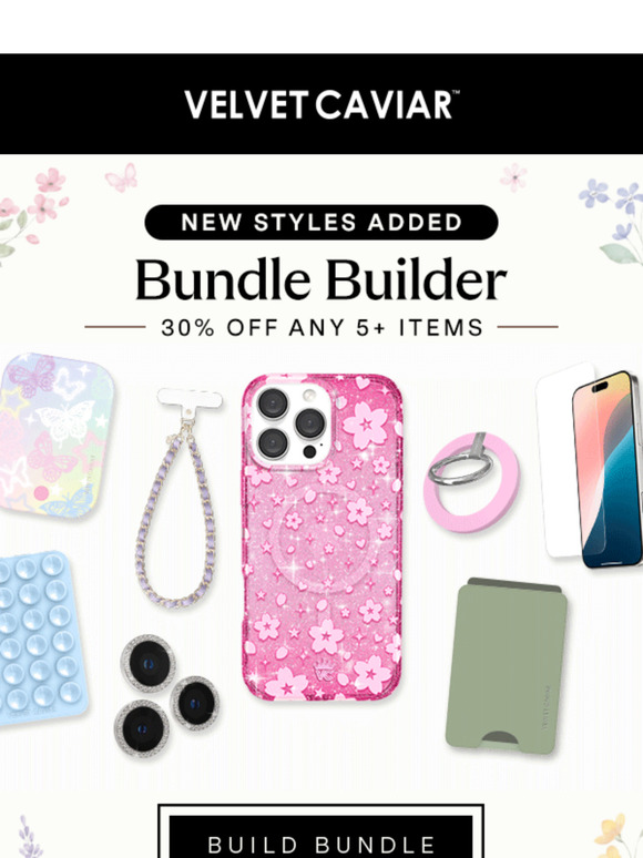 30% OFF 💐💞 Custom Case Bundles