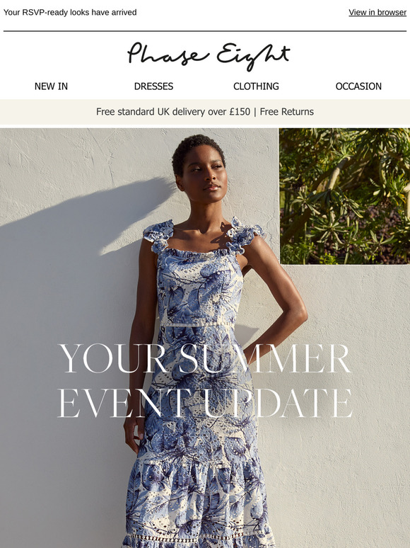 NEW IN: Versatile Summer Event Collection