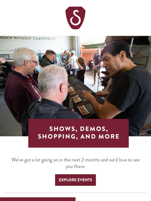 Upcoming Events and Our Spring Special