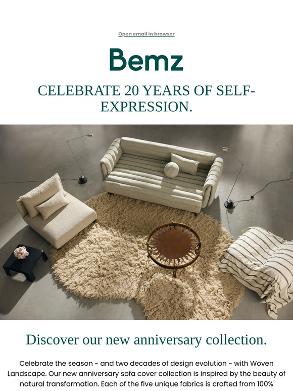 Embrace conscious living with our Woven Landscape Collection