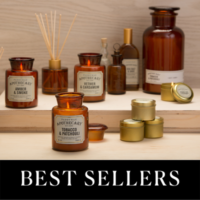 Apothecary candles and diffusers