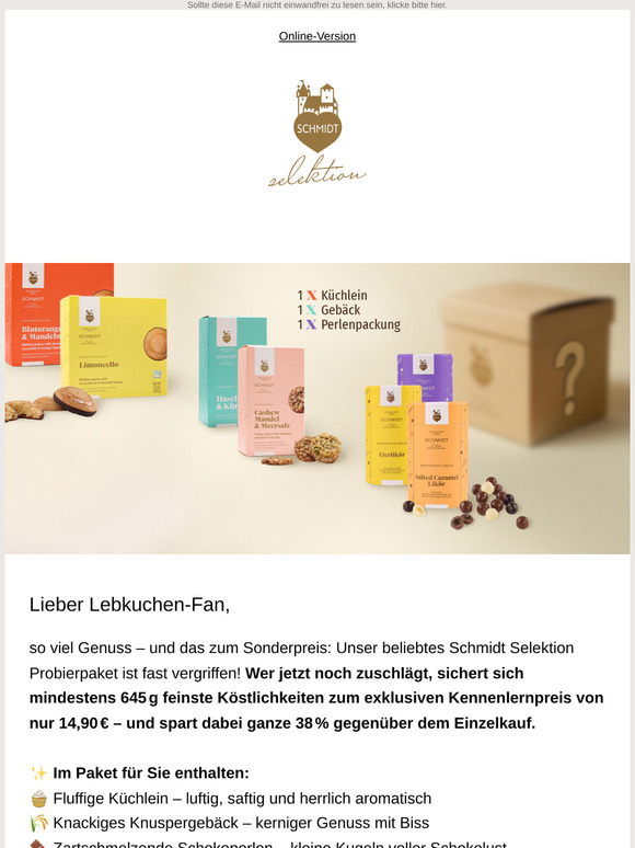 ⏳ Fast vergriffen: Unser Probierpaket mit 38 % Preisvorteil – jetzt für 14,90 €