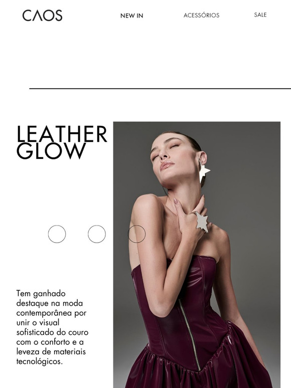 BRILHO NA MEDIDA CERTA: DESCUBRA O LEATHER GLOW❤